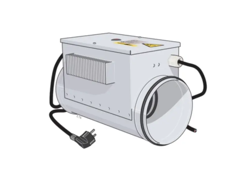 24061-nibe eah 20-1800 - el. predehrev k ers 1030-400, prum.160 mm, vc. spin. rele